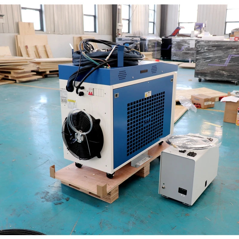 Dual-task fiber laser equipment for cleaning and welding purposes laser welder tool