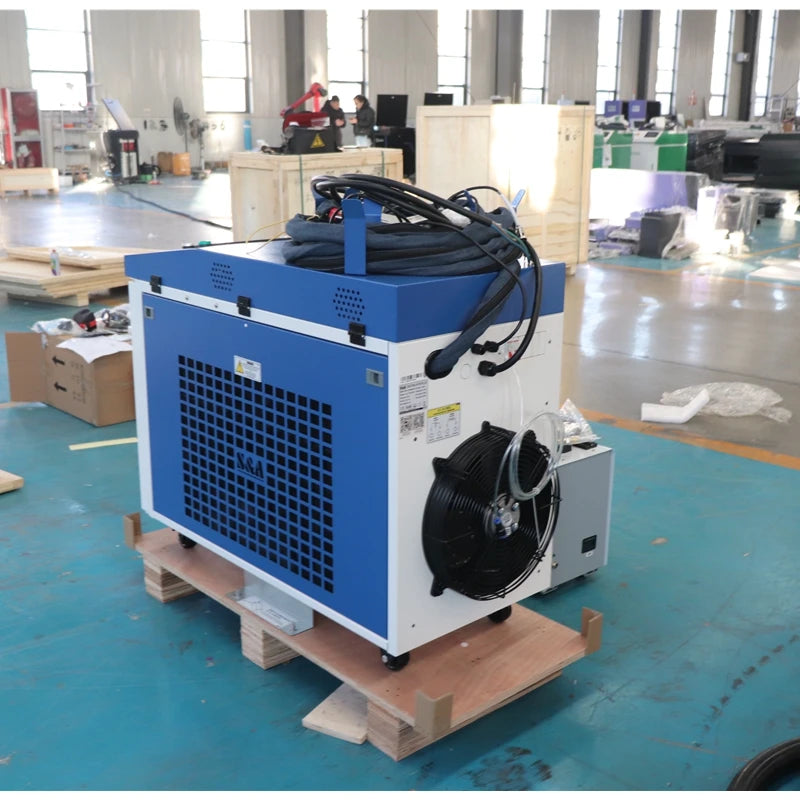 Dual-task fiber laser equipment for cleaning and welding purposes laser welder tool