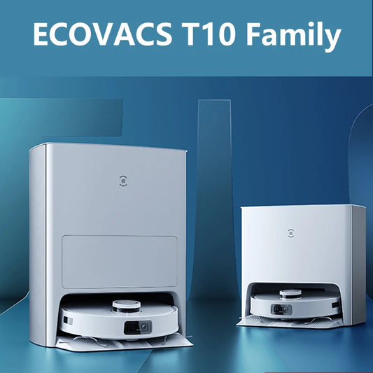 ECOVACS DEEBOT T10 OMNI /Turbo Sweeping Robot Intelligent Household Clean Automatic  Mop Self Wash and Hot Air Dry Up OZMO 2.0