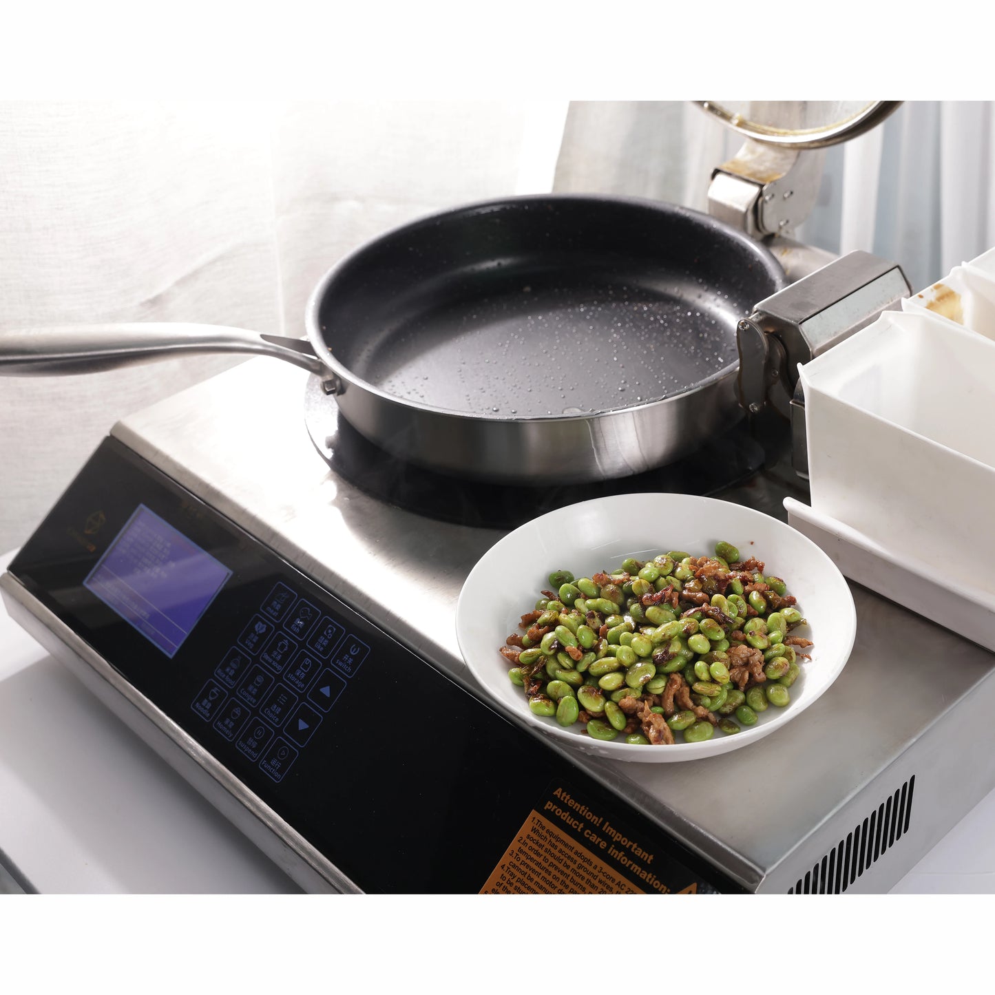 EXI Restaurant Kitchen Equipment Intelligent Frying Cooking Machine/robot Chef Automatic