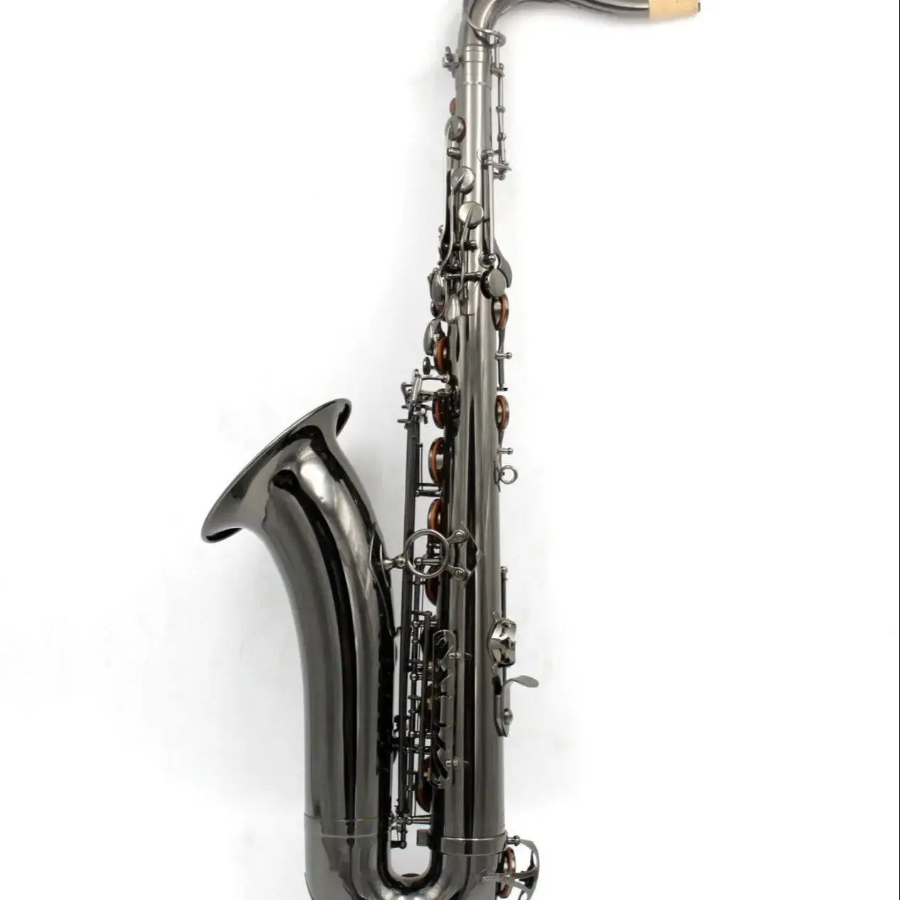 Eastern Music pro full body and keys black nickel Tenor saxophone tenor sax