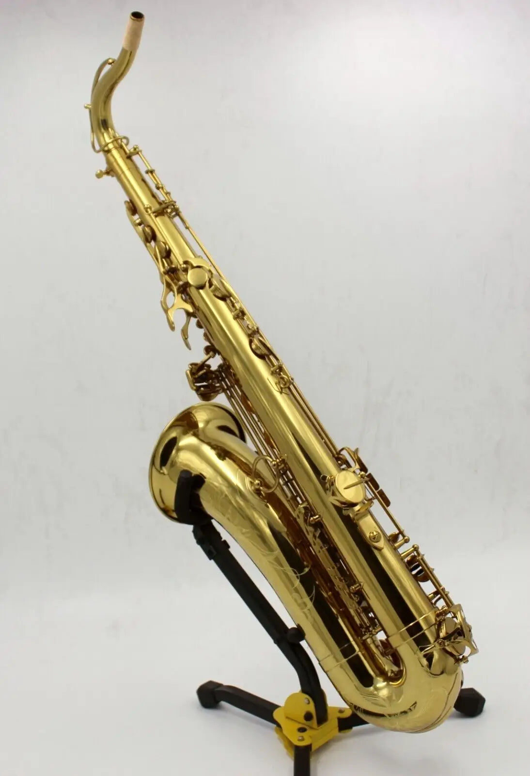 Eastern music champagne gold tenor saxophone Mark VI type no F# with flight case