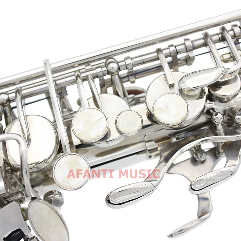 Eb tone / Brass body /  Nickel Plated Alto Saxophone (ASE-813) / Eb