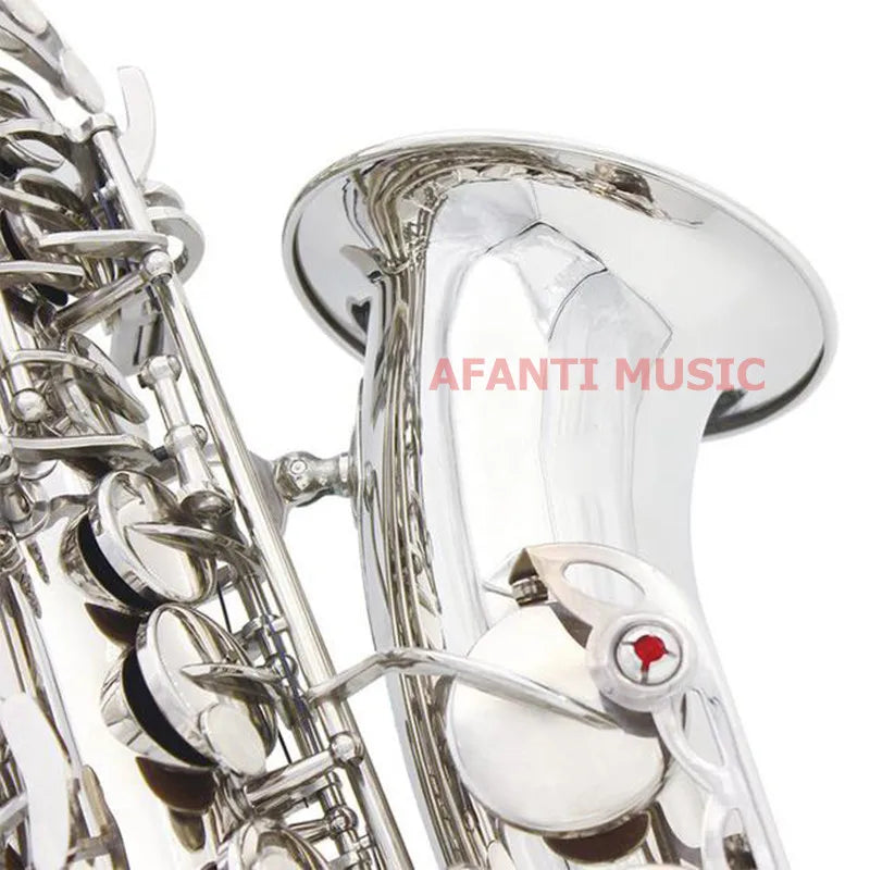 Eb tone / Brass body /  Nickel Plated Alto Saxophone (ASE-813) / Eb