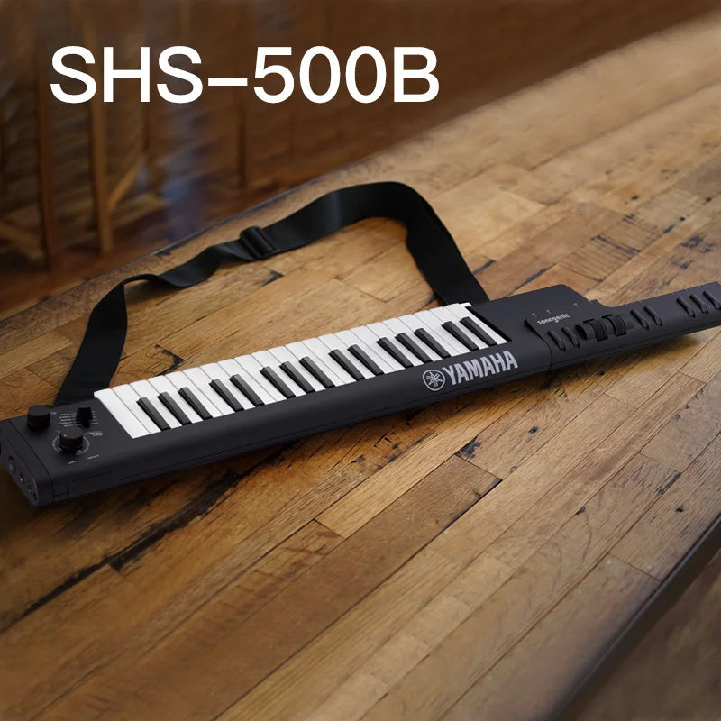 Electronic Organ SHS-500 Pack B/RD 37 Keys Mini Lightweight Keytar Smart Shoulder Portable Keyboard