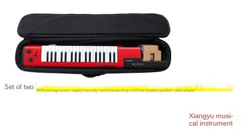 Electronic Organ SHS-500 Pack B/RD 37 Keys Mini Lightweight Keytar Smart Shoulder Portable Keyboard