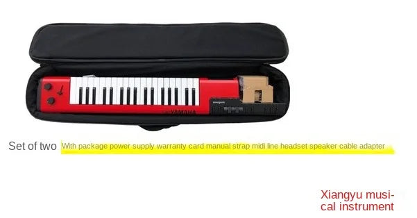 Electronic Organ SHS-500 Pack B/RD 37 Keys Mini Lightweight Keytar Smart Shoulder Portable Keyboard