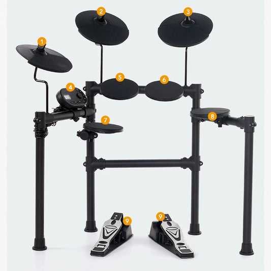 Electronic musical instruments Electronic Professional Drum Kit Digital Electronic Children Electronic Drum Music Trigger System Perkusja Instrument OA50ED