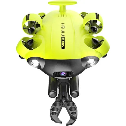 FIFISH V6s 2.0 Diving Robot Underwater Drone 4K UHD Camera 100m Cable Spool Rescue Arm Salvage Intelligent Robots