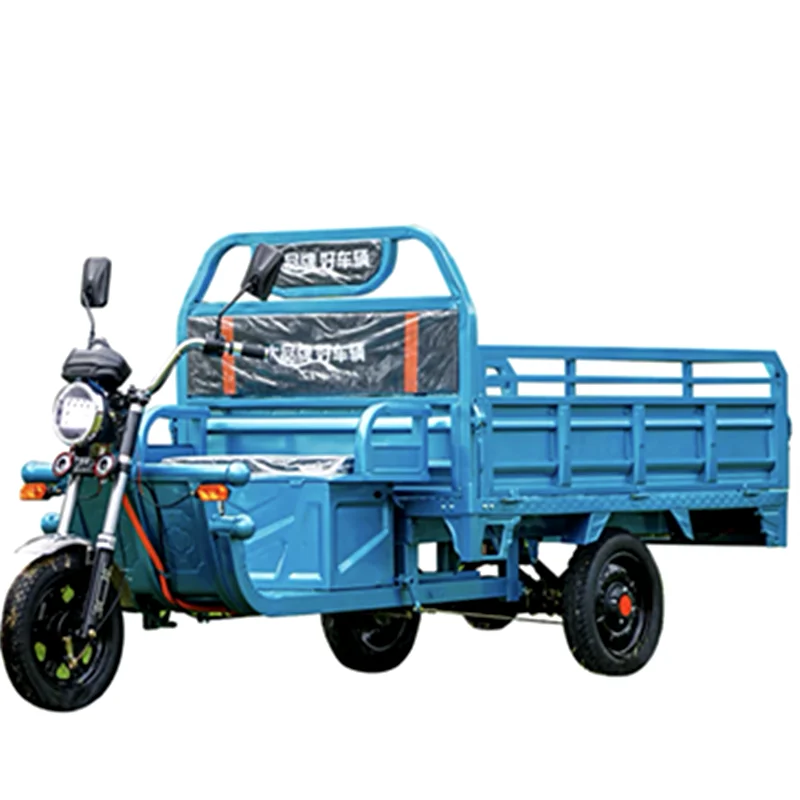 Factory Price Customize 2000W High Performance Three Wheel Electric Transport Vehicle Cargo Delivery Motorcycle With Cheap Price