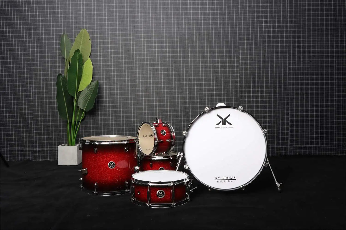 Electronic musical instruments Factory wholesale Chinese percussion musical instruments drum kit with cymbals