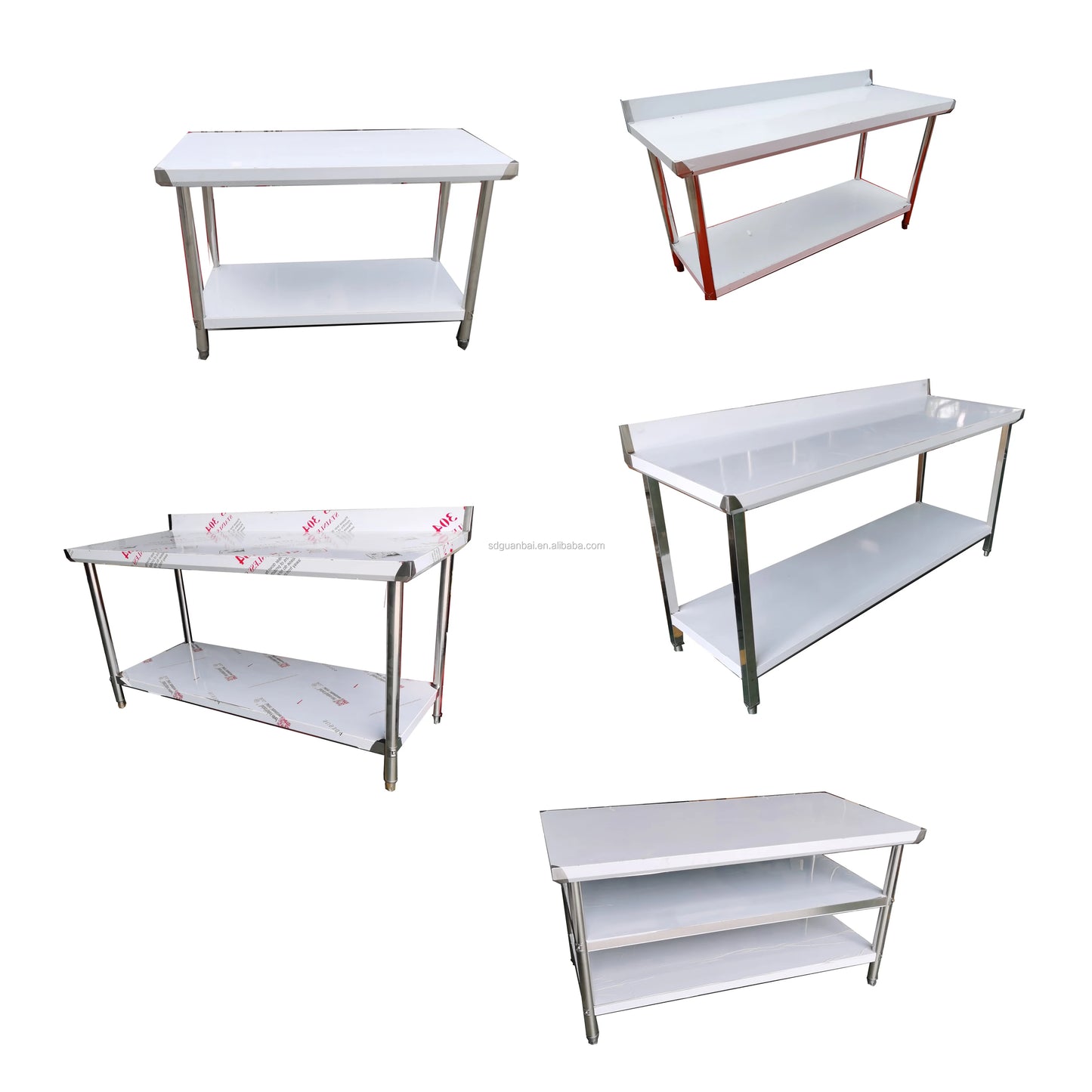 Factory wholesale stainless steel table storage cabinet stainless steel commercial stainless steel storage cabinet