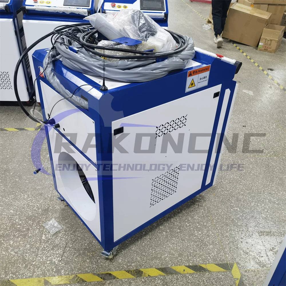 Fiber Laser Welder Aluminum Electric Welding Machine Equipment Cleaner For Rust Paint Remover