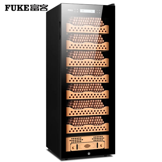 Fk-268c Cigar Cabinet Intelligent Humidor Wi-Fi Constant Temperature and Humidity Household Compression Cabinet Cigar and Wine