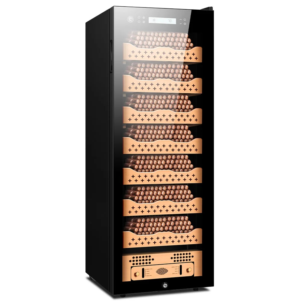 Fk-268c Cigar Cabinet Intelligent Humidor Wi-Fi Constant Temperature and Humidity Household Compression Cabinet Cigar and Wine