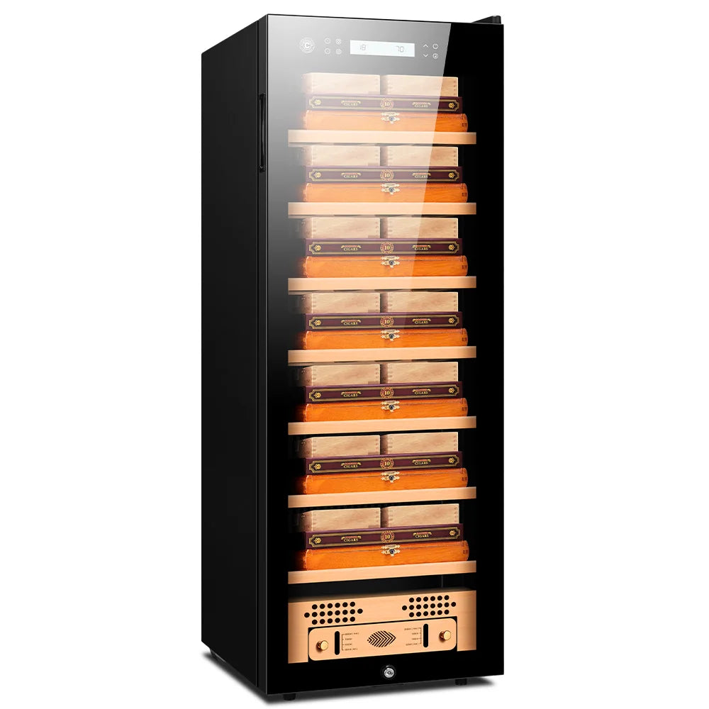 Fk-268c Cigar Cabinet Intelligent Humidor Wi-Fi Constant Temperature and Humidity Household Compression Cabinet Cigar and Wine