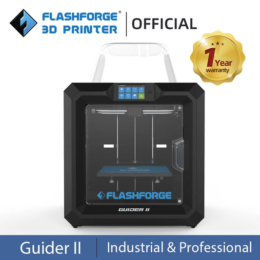 Flashforge Guider II 2 Intelligent Industrial Grade 3D Printer Auto Leveling Wireless Resume Printing Large Size 280*250*300mm