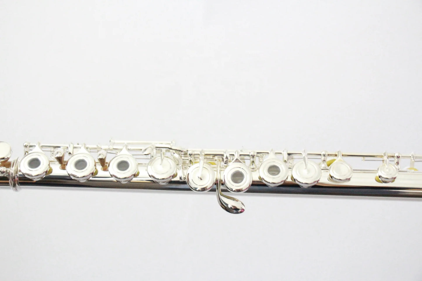 Flauta de alto grado 17open holes solid 925 silver professional flute