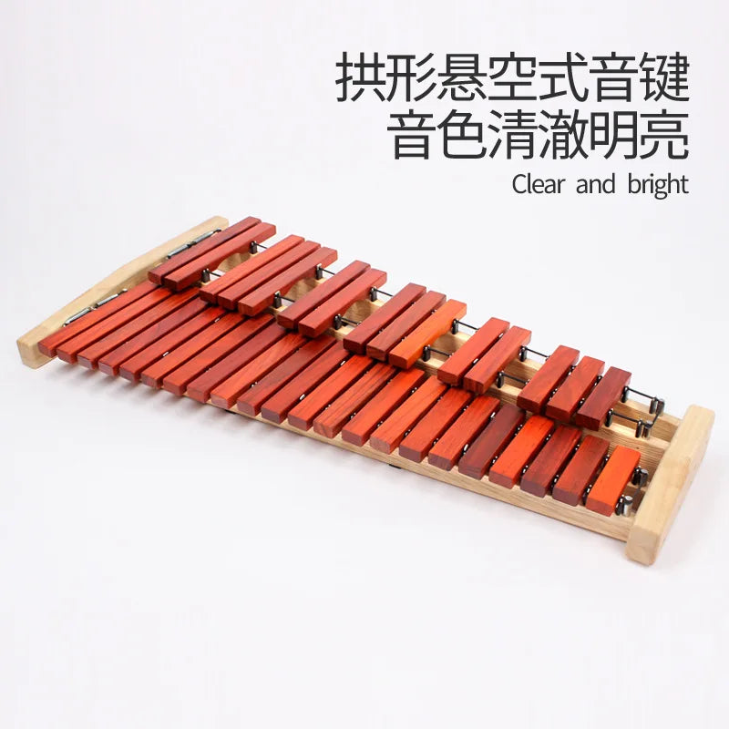 Electronic musical instruments Fleet xylophone percussion instrument marimba professional performance level 37 key mahogany