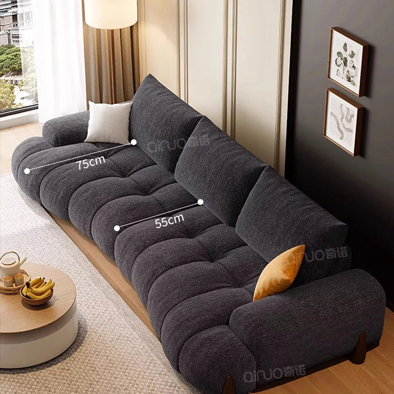 Floor Cloud Living Room Sofa Sleeper Curved Luxury Massage Lounge Couch Modular Recliner Lounge Muebles Para Casa Home Furniture