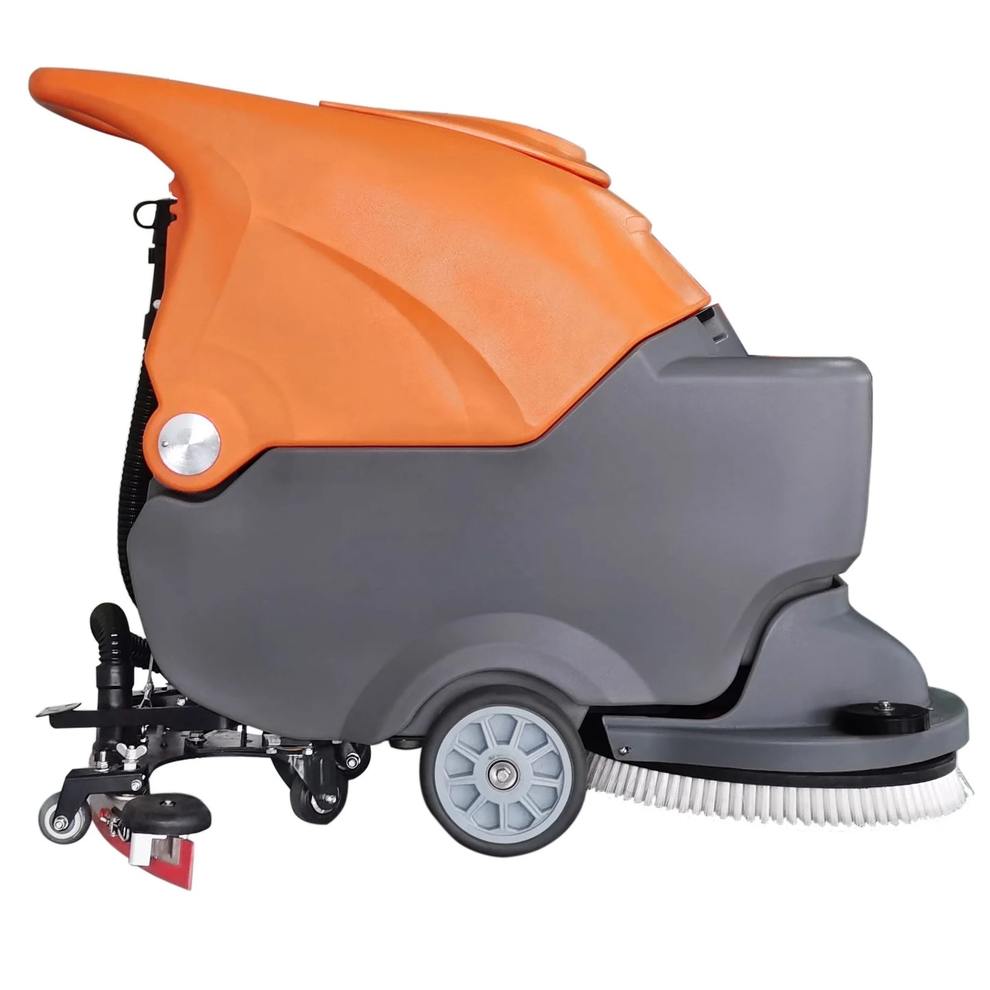 Floor cleaning machine sweeper scrubber equipment with nice scrubber brush