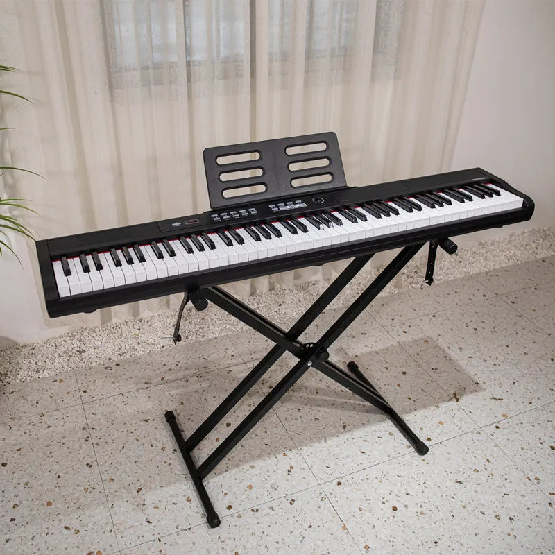 Electronic musical instruments Folding Multifunctional Electronic Piano Keyboard Digital Piano 88 Key Professional Music Instruments Teclado Musical Make Music