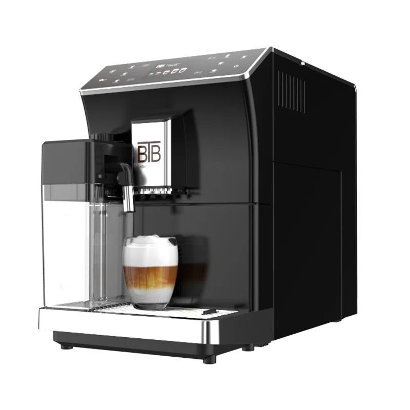 Fully Automatic Electric Commercial Smart Multipurpose Espresso Machine Coffee Makers With Milk Tank