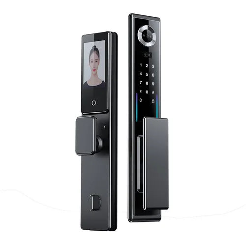 Fully automatic facial recognition fingerprint lock, home anti-theft door intelligent door lock APP, remote active visual