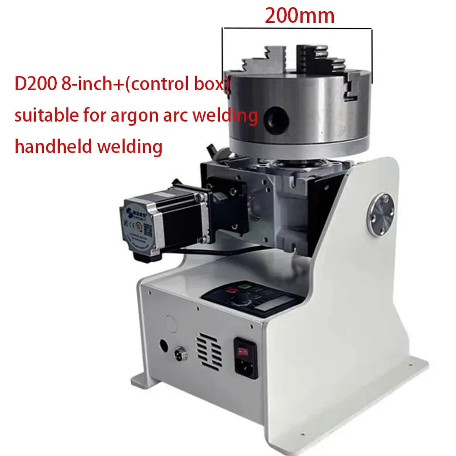 Fully automatic precision speed control rotary table positioner argon arc welding handheld laser welding ring seam welding equip