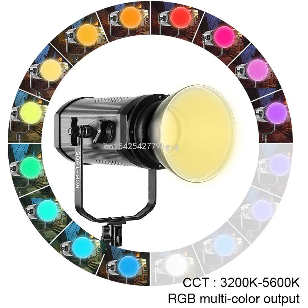 GVM 150S RGB Light Led Lamp Professional Photography Lighting Lamps Photoflood For Photo Shoot Photo Studio Equipments Lights