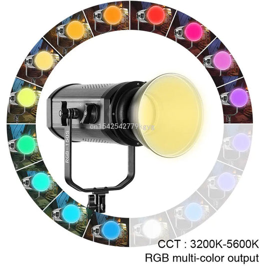 GVM 150S RGB Light Led Lamp Professional Photography Lighting Lamps Photoflood For Photo Shoot Photo Studio Equipments Lights