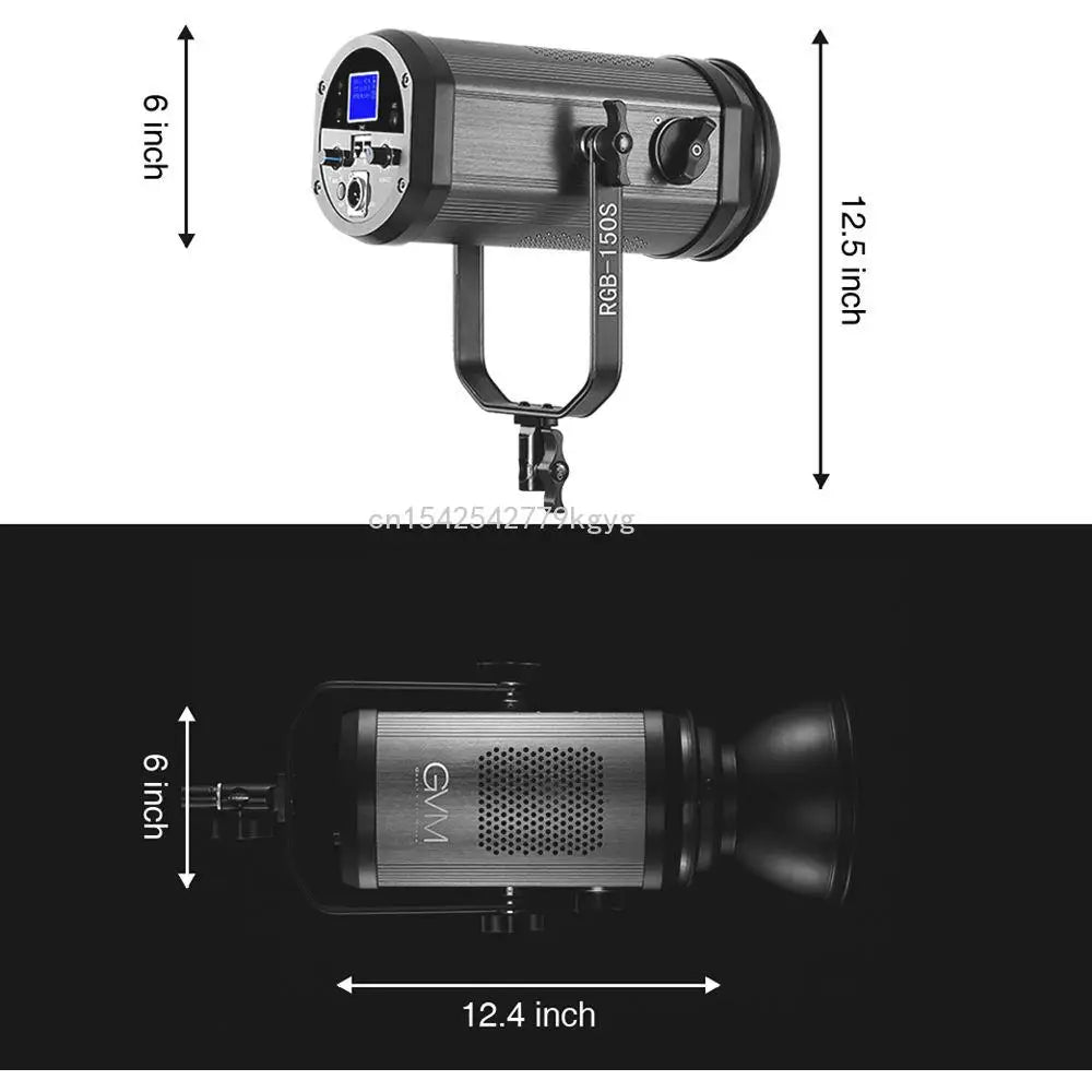 GVM 150S RGB Light Led Lamp Professional Photography Lighting Lamps Photoflood For Photo Shoot Photo Studio Equipments Lights