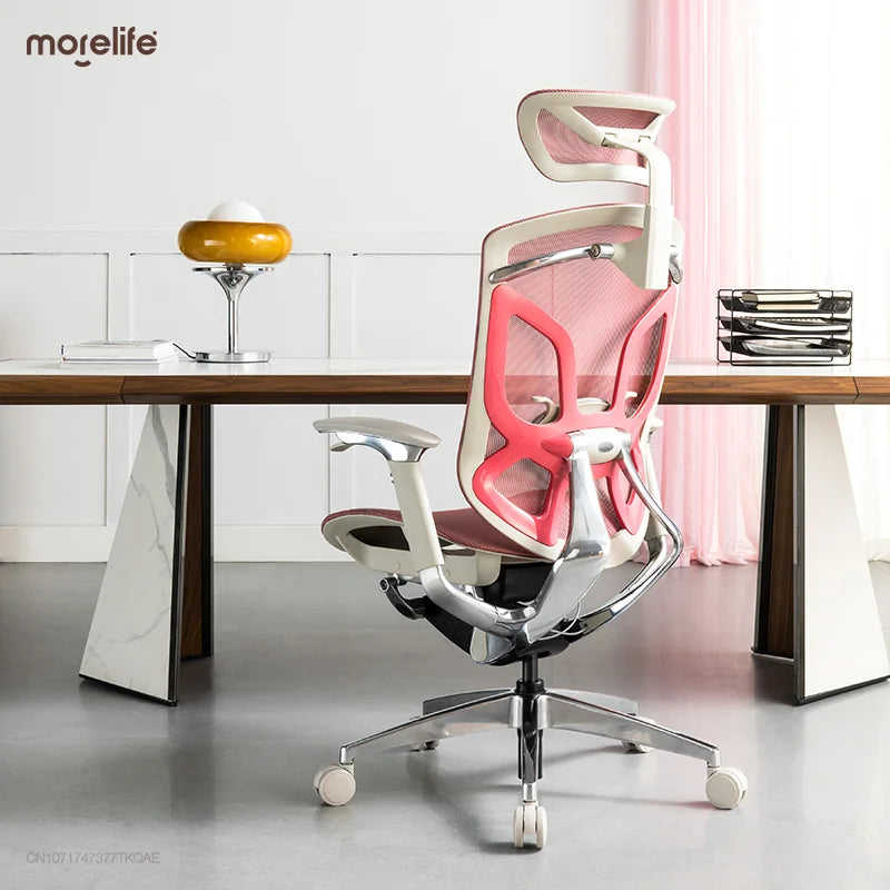 Gamer Computer Ergonomic Office Chairs Mobile Youth Design Office Chairs Study Chaises De Bureau Swivel Chair  Pink Gaming Chair