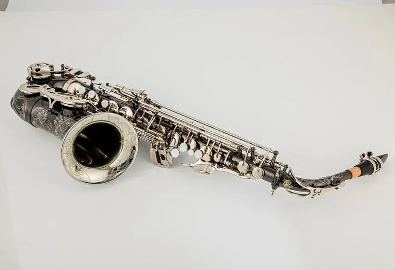 Germany JK SX90R Keilwerth Saxophone Alto Black Nickel Silver Alloy Alto Sax Brass Musical Instrument With Case Mouthpiece