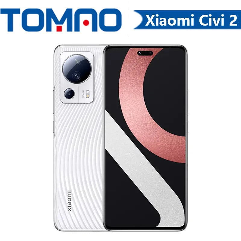 Global Rom Xiaomi Civi 2 5G Mobile Phone 6.55inch 120Hz Snapdragon 7 Gen 1 Octa Core 50MP Rear Three Camera 4500mAh 67W NFC