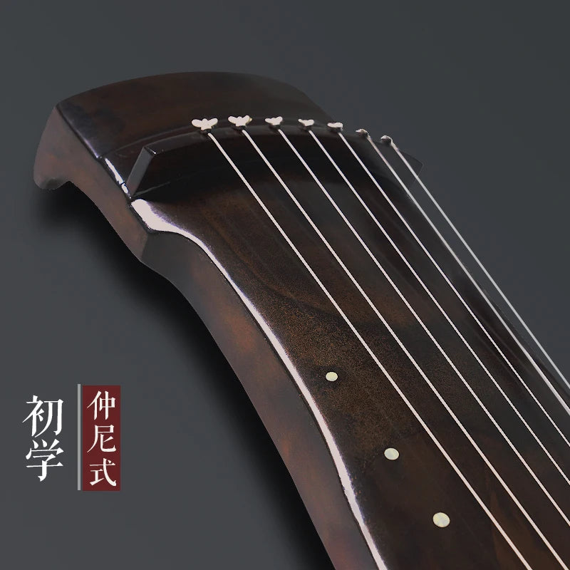 Guqin Fuxi Style Ancient Woode Zhongni Style Chinese zither string instrument  strumenti musicali professionali