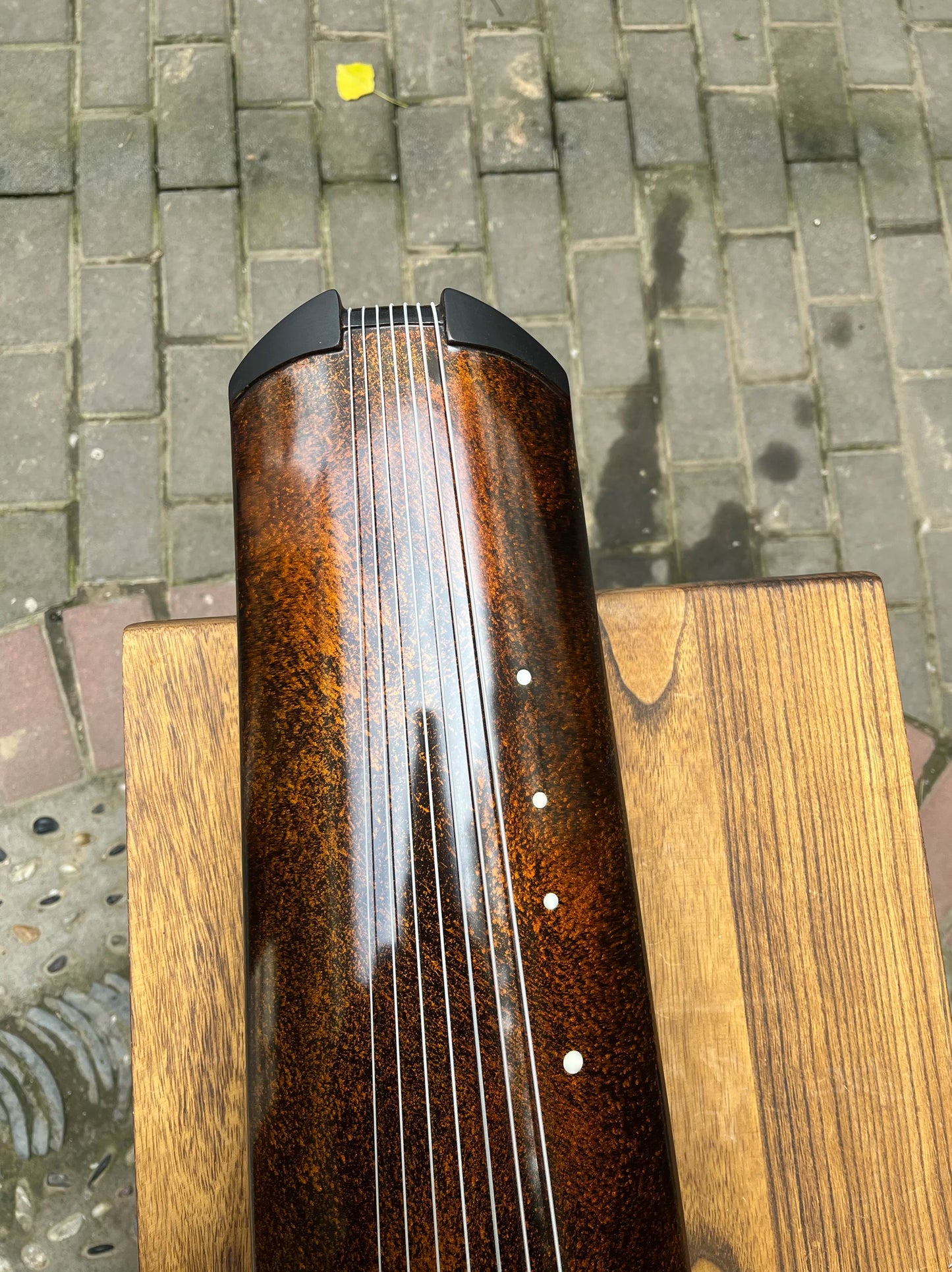 Guqin Old cedar wood Chaotic style Chinese string instrument