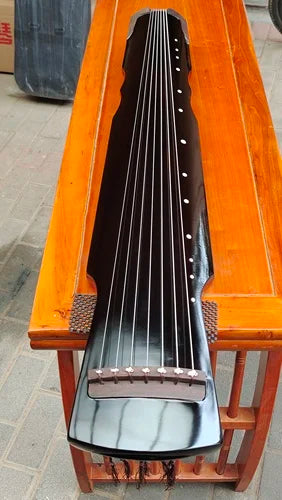 Guqin zither Portable Practice Handmade Fuxi Chaotic lyre