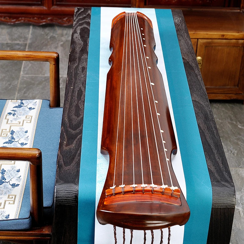 Guqin zither Portable Practice Handmade Fuxi Chaotic lyre