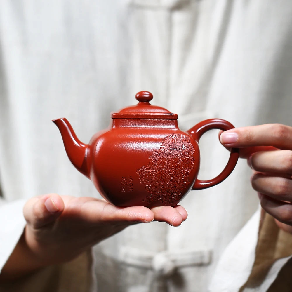 |H pot spring limited collection model recommended by wen-jun xu pure manual teapot undressed ore mud zhu wan light 280 c