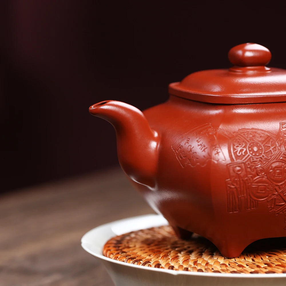 |H pot spring limited collection with yixing are recommended by wen-jun xu pure manual dahongpao furnace pot of 600 c