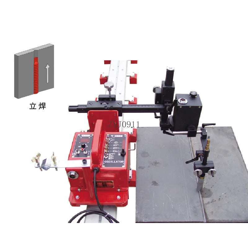 *HGK-200 Vertical Multifunctional Welding Automatic trolley Welding equipment with high automation stability