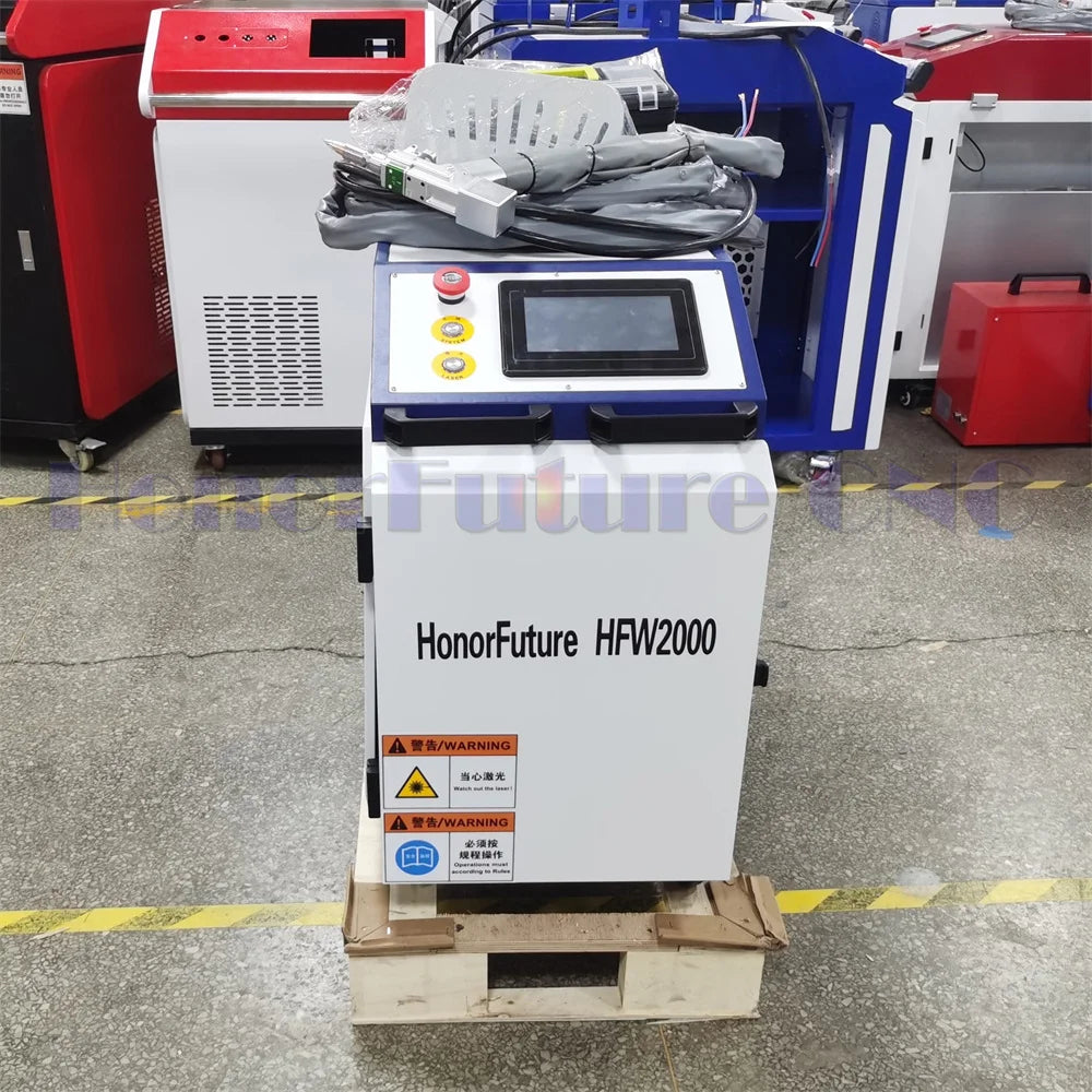 Handheld Fiber Laser Welding Machine 1000w 1500w 2000w Industrial Laser Equipment With Ce Approved