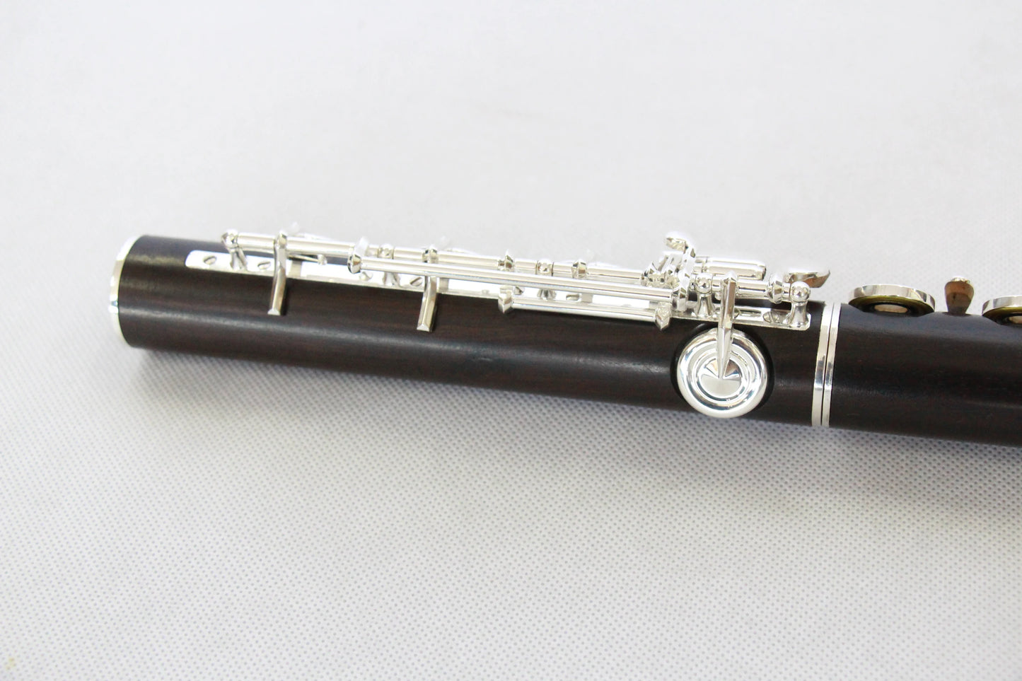 MMOOKA Handmade C Key High Cost Performance Ebony Flute Silver Plated Flute Wooden High End Professional Wooden Flute