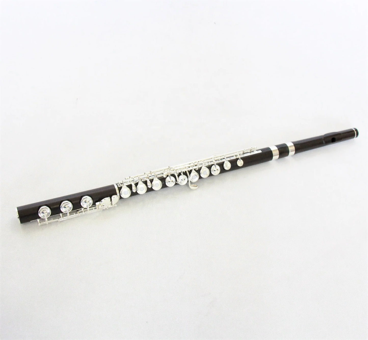 MMOOKA Handmade C Key High Cost Performance Ebony Flute Silver Plated Flute Wooden High End Professional Wooden Flute