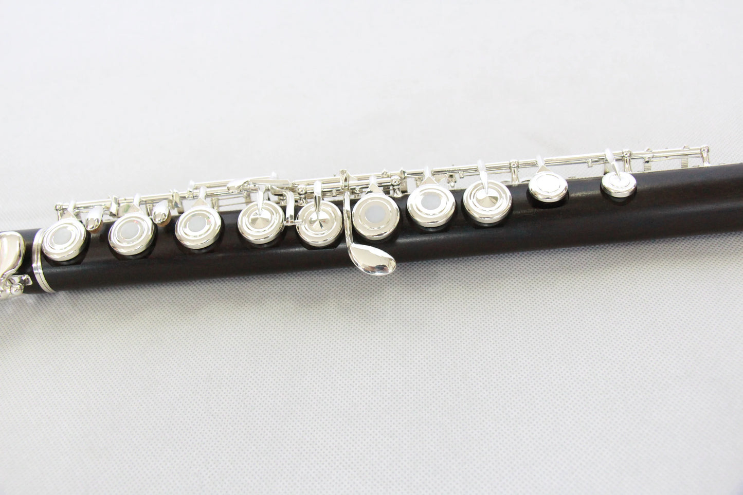 Handmade C Key High Cost Performance Ebony Flute Silver Plated Flute Wooden High End Professional Wooden Flute