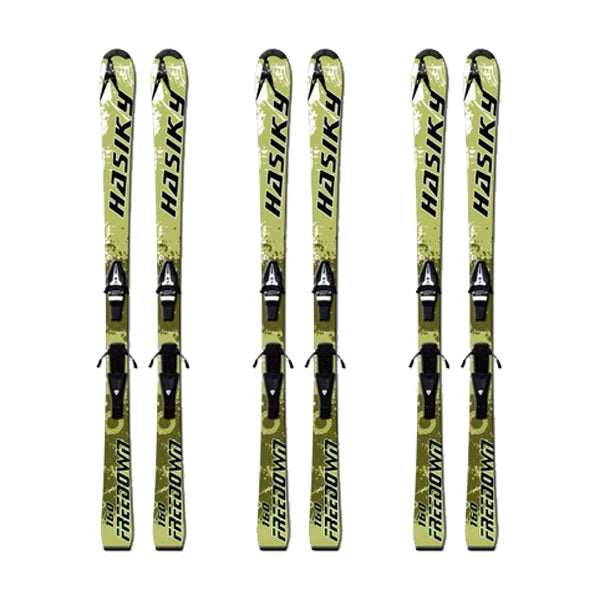 Hasiky OEM Customized Skiing Equipment Hot Sale Freeride Alpine Ski Sets