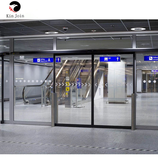 Heavy-Duty Automatic Induction Glass Door Operator System Single and Double Intelligent Identification Glass Door