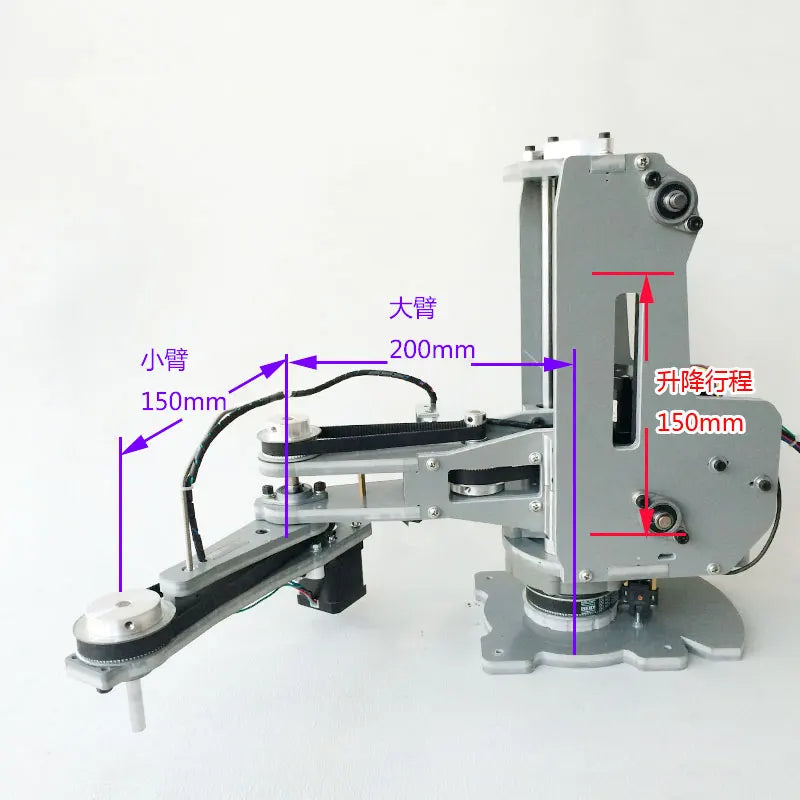 Stepping Four-axis Scara Manipulator Manipulator Teaching Robot Lightweight Handling Industrial Robot