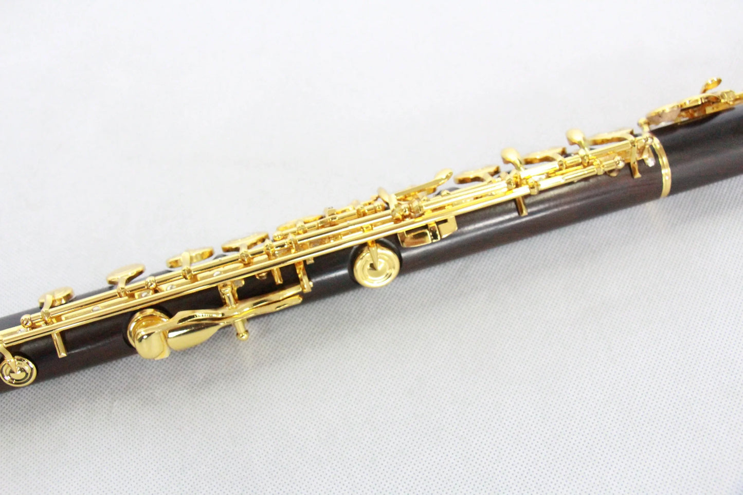 MMOOKA High End Gold Plated 17 Open Hole Flute High Quality Ebony Transverse Flute Best Price Concert Flute